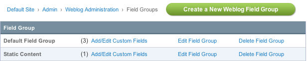 Custom Fields Overview