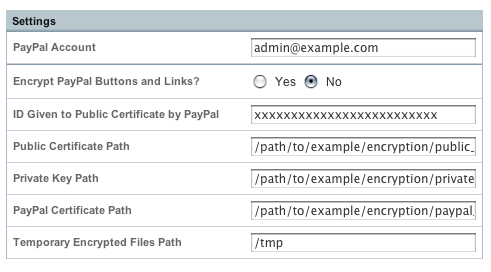 Simple Commerce PayPal Settings Simple Commerce PayPal Settings