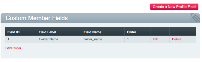 Custom Member Fields Overview